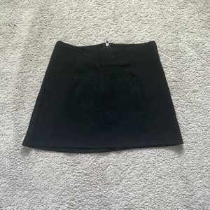 Princess Polly black mini skirt, size 0